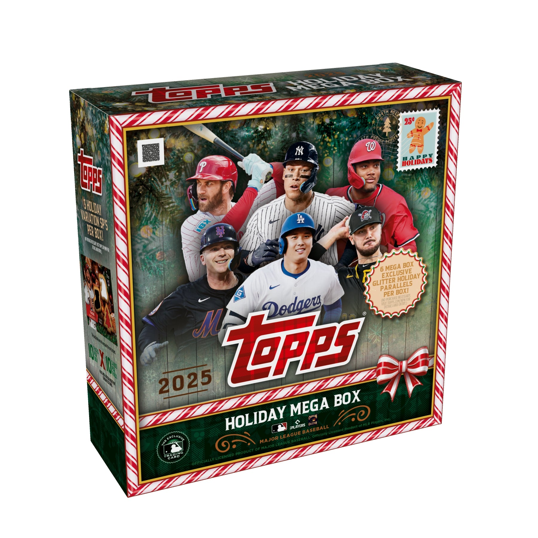 記念グッズ Topps Baseball Holiday mega/ Update Box Amazon.com: 2022 Topps Baseball Trading Cards Holiday Mega Box
