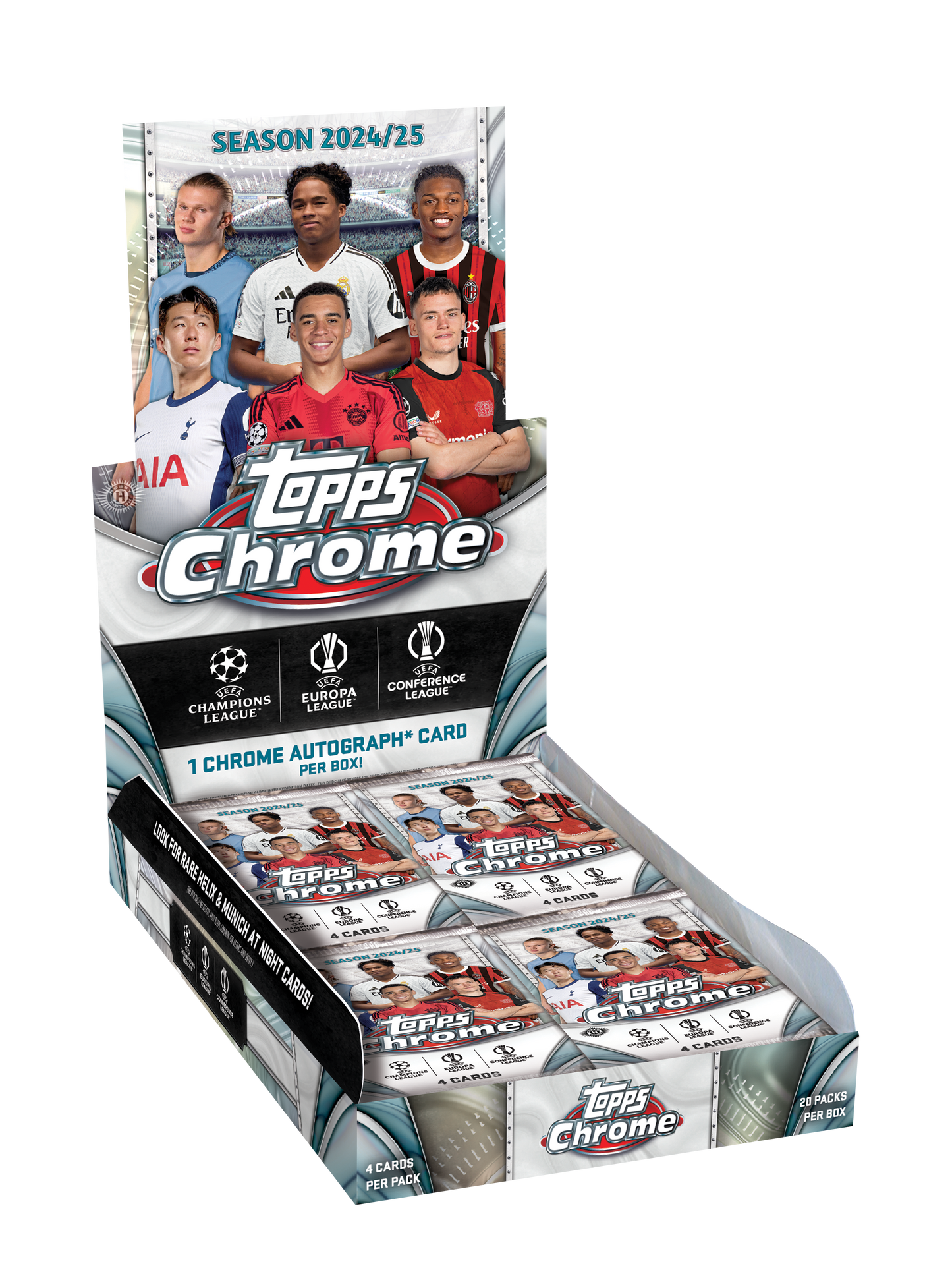 2024-25 Topps Chrome UEFA Club Competition Soccer Hobby