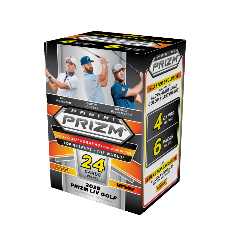 2025 Panini Prizm LIV Golf Blaster Box