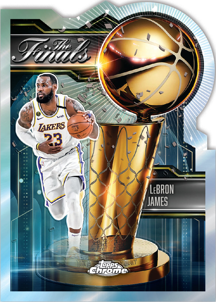 2025-26 Topps Chrome Basketball The Finals LeBron James