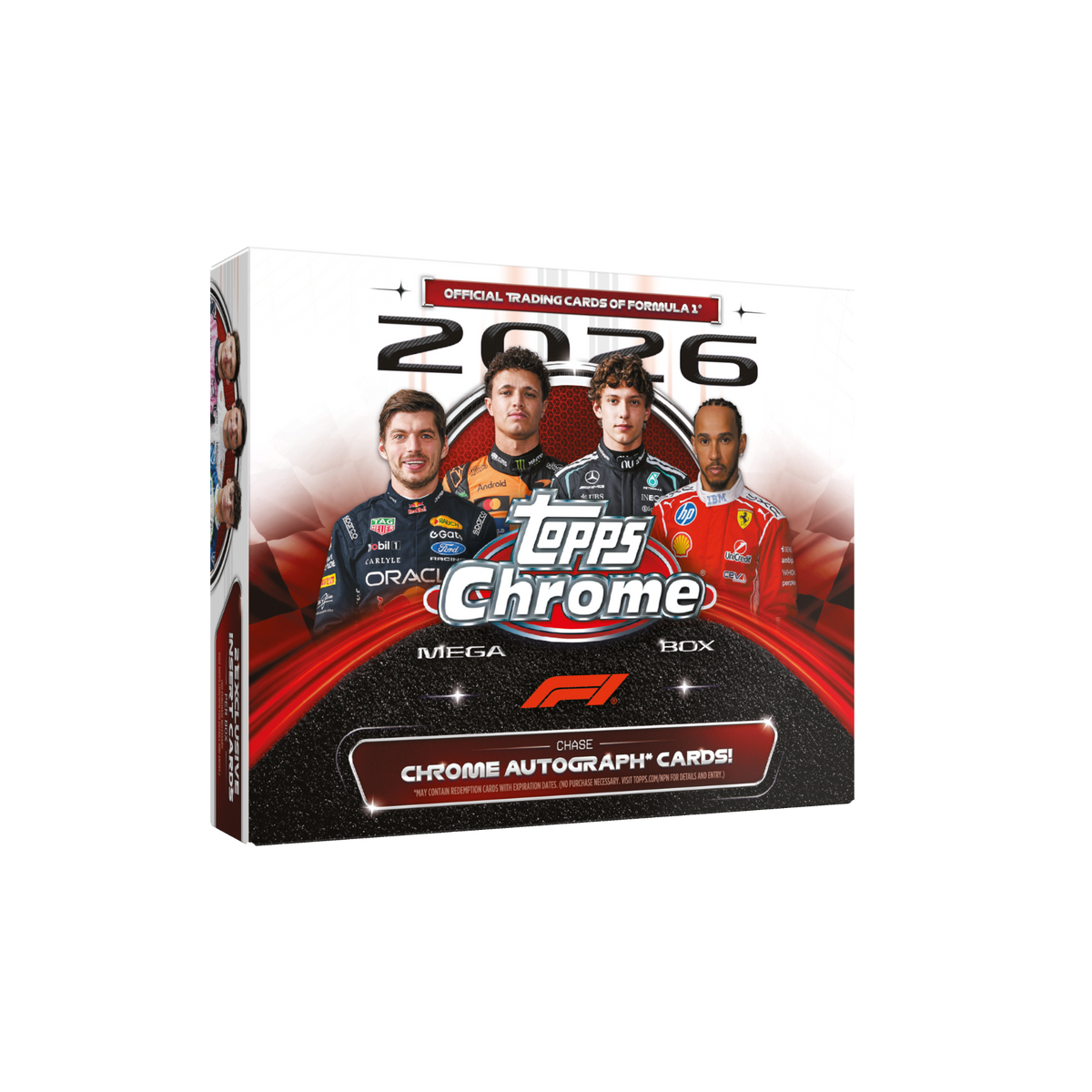 2026 Topps Chrome Formula 1 Mega Box
