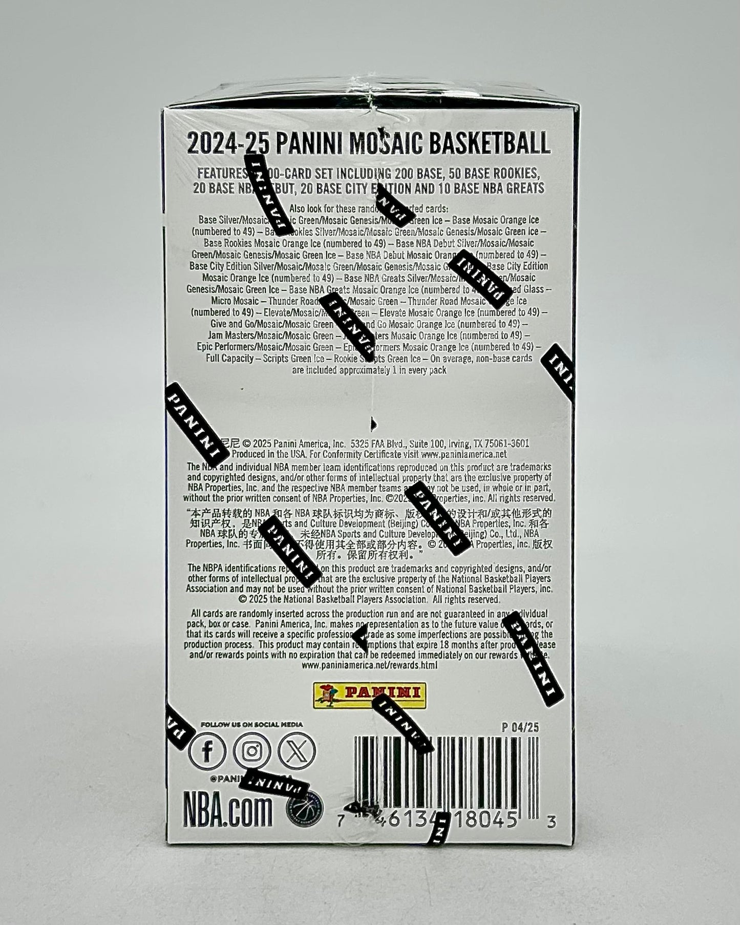 2024-25 Panini Mosaic Basketball Hobby Blaster Box
