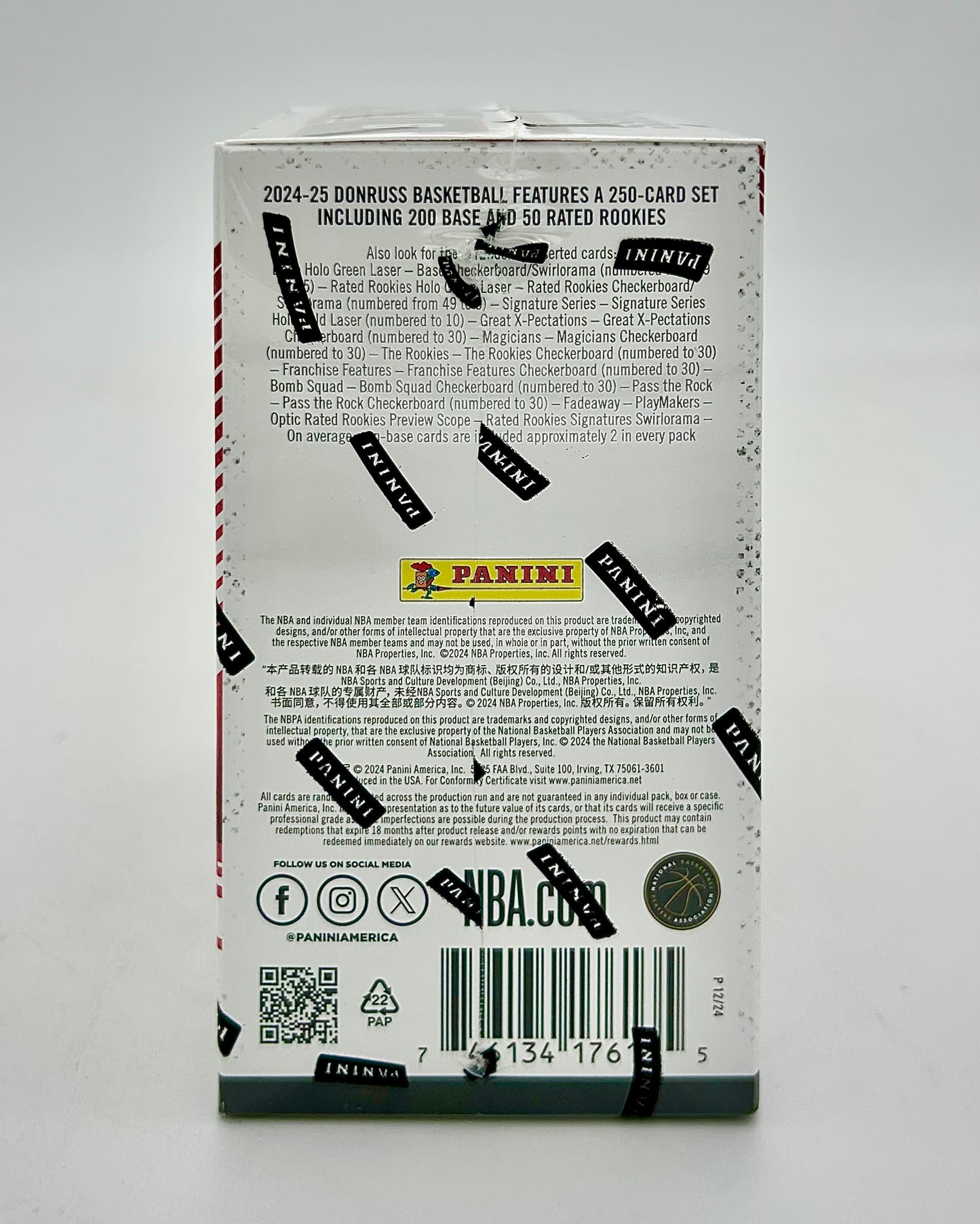 2024-25 Panini Donruss Basketball Hobby Blaster Box