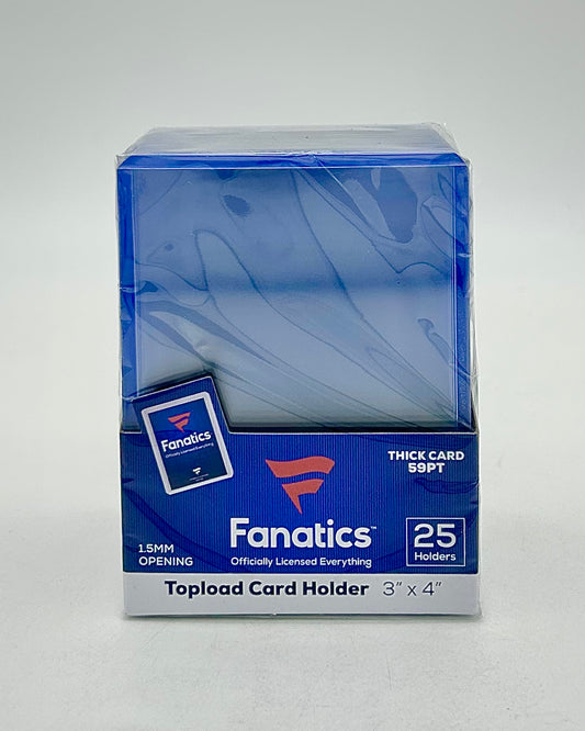 Fanatics 59pt Top Loaders (25 Count)