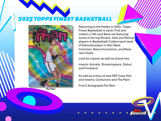 2024-25 Topps Finest Basketball Hobby Box