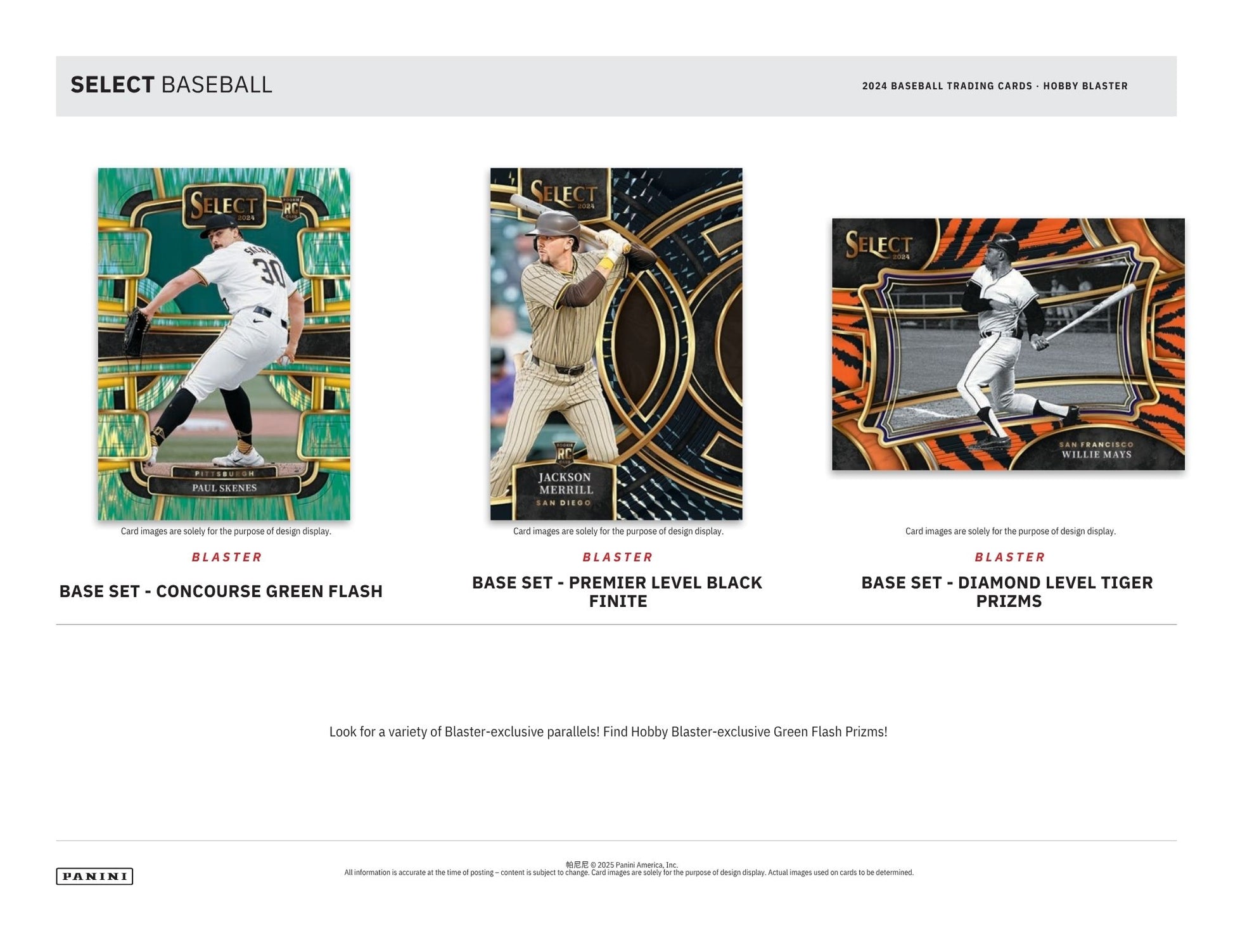 2024 Select Baseball Hobby Blaster