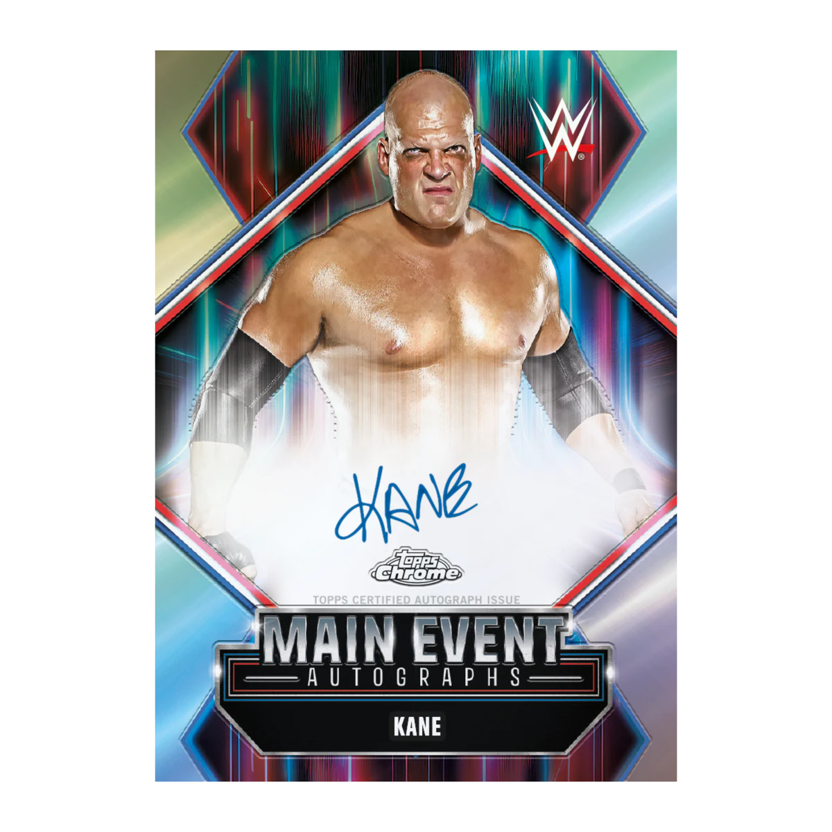 2026 Topps Chrome WWE Main Event Autographs Kane