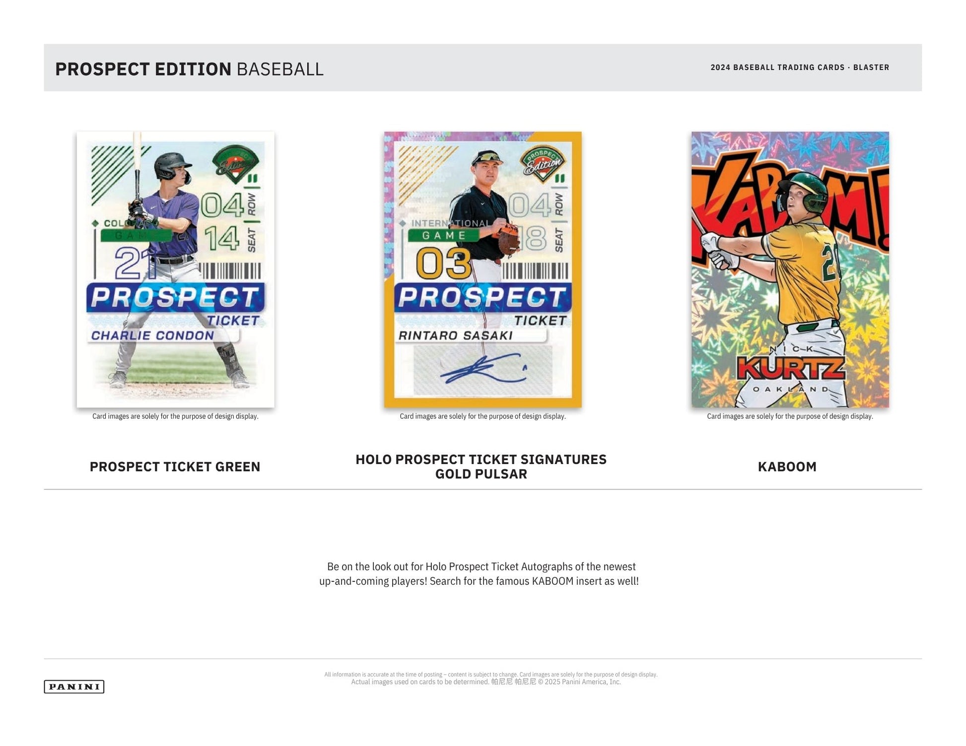2024 Prospect Edition Baseball Blaster