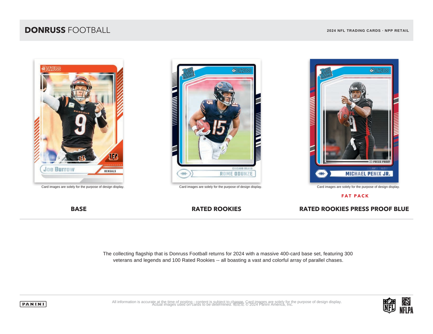 2024 Panini Donruss Football Fat Pack