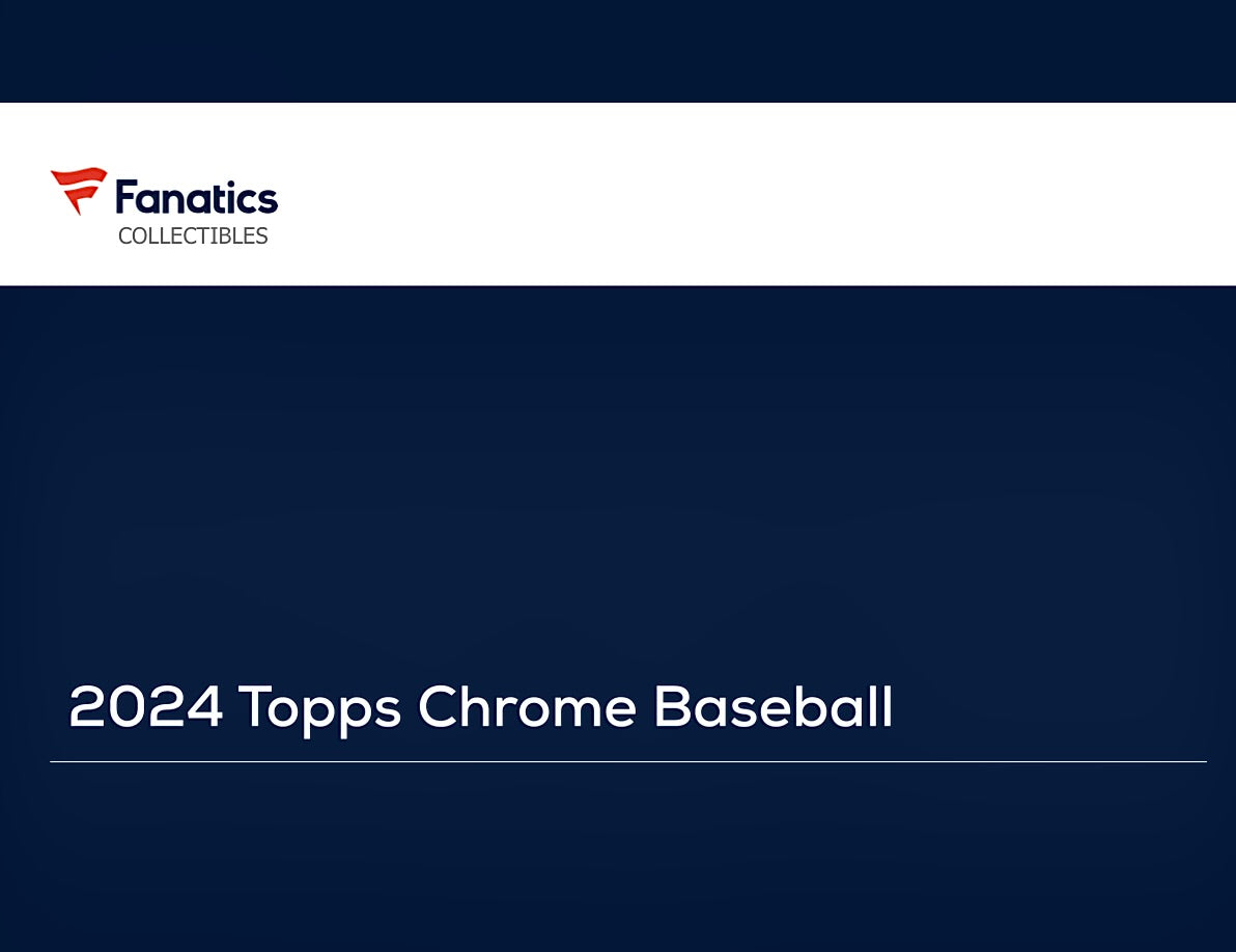 2024 Topps Chrome Baseball Monster Box