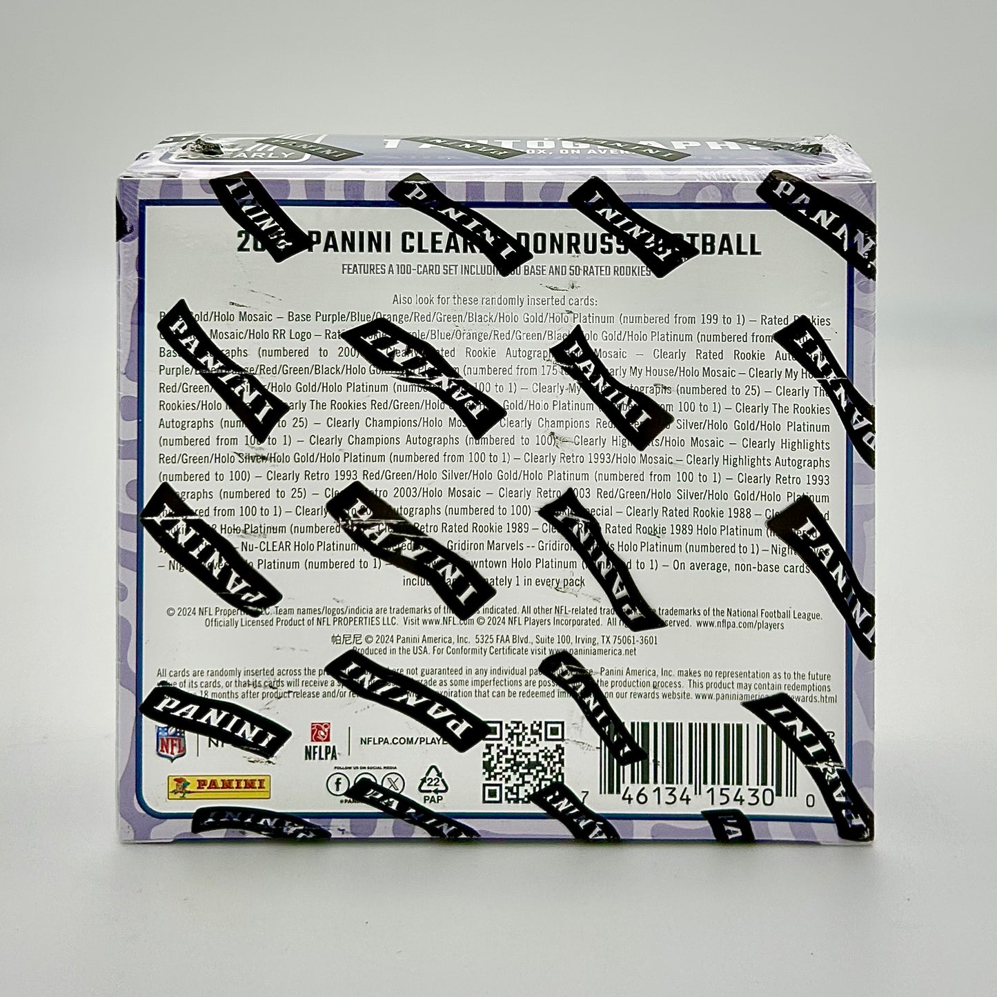 2023 Panini Clearly Donruss Football Hobby Box