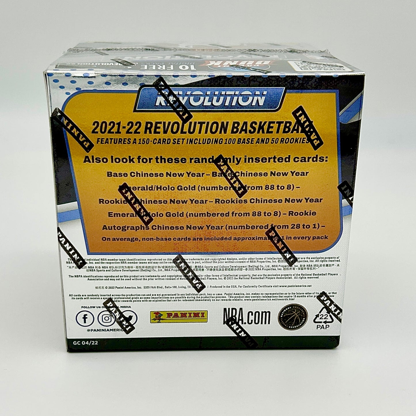 2021-22 Panini Revolution Basketball Chinese New Year Box