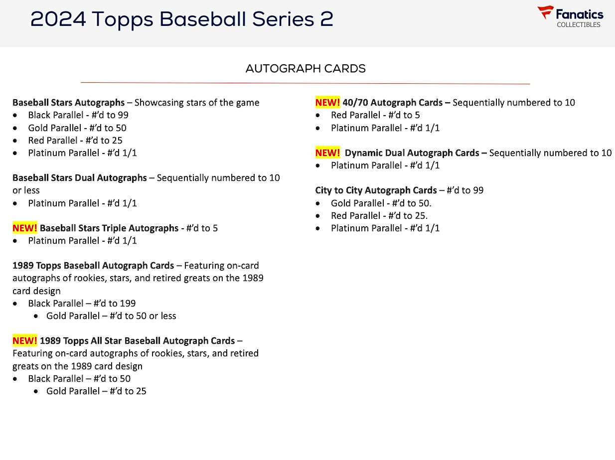 2024 Topps Series 2 Baseball Value Box