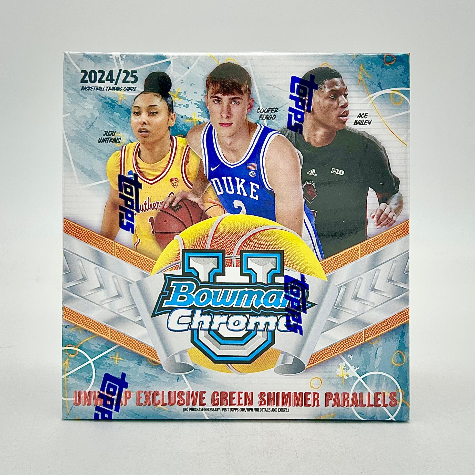 2024-25 Bowman University Chrome Basketball Mega Box