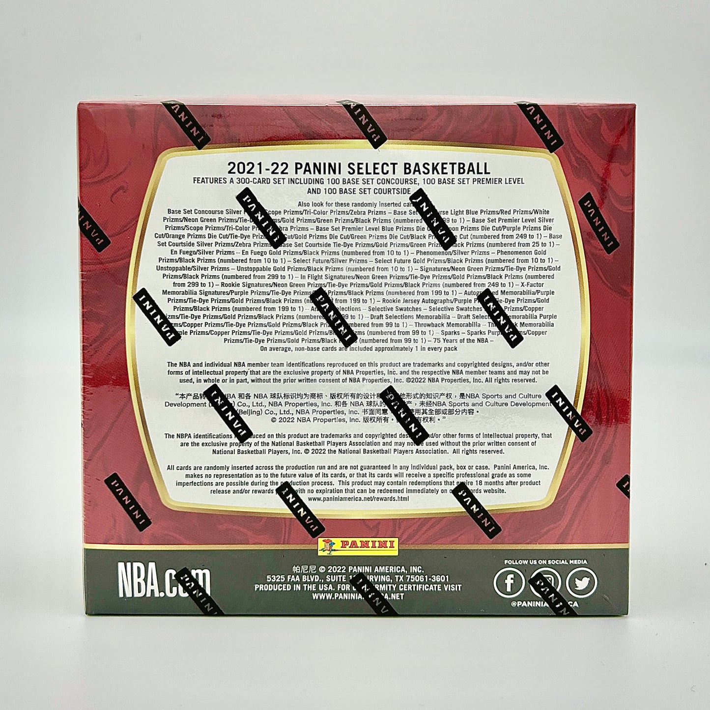 2021-22 Panini Select Basketball Hobby Box