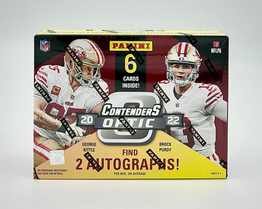 2022 Panini Contenders Optic Football Hobby Box