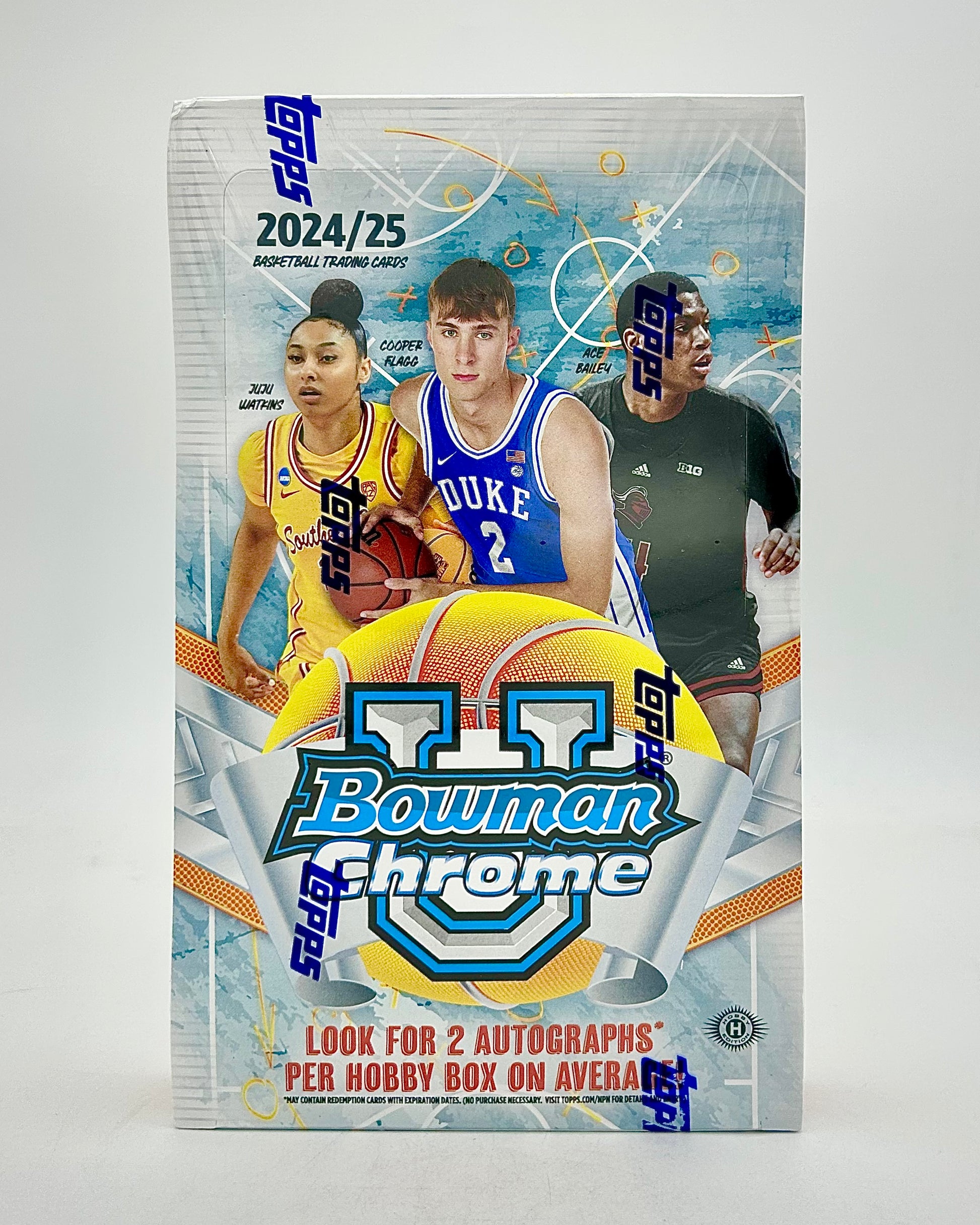 2024-25 Bowman University Chrome Basketball Hobby Box