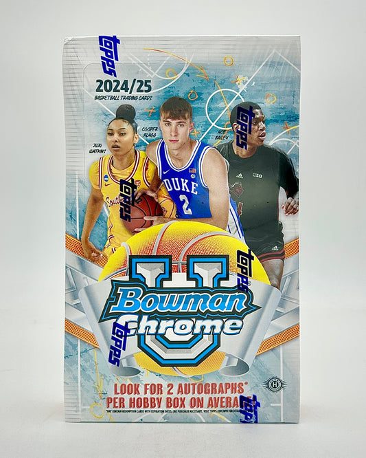 2024-25 Bowman University Chrome Basketball Hobby Box