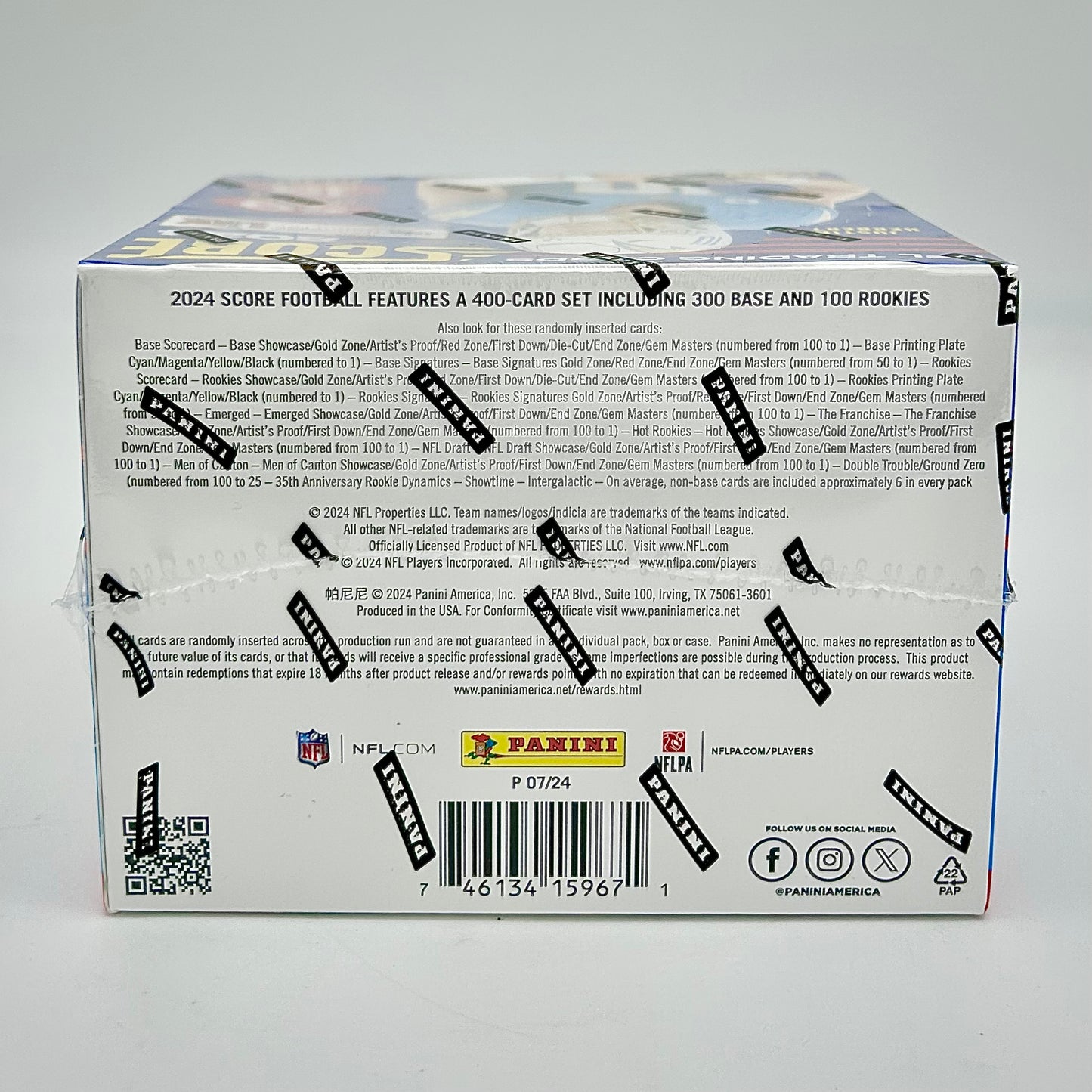2024 Panini Score Football Hobby Box