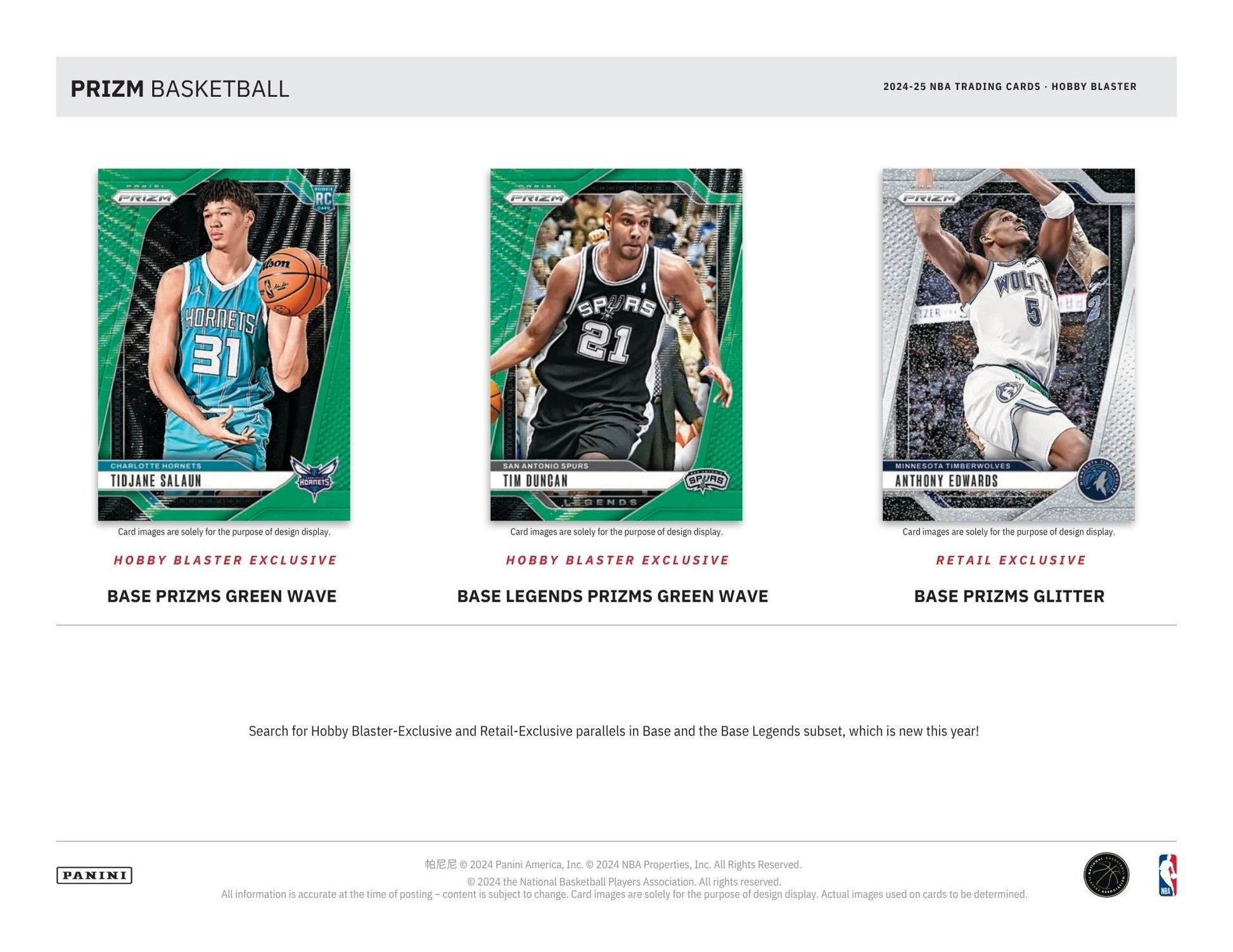 2024-25 Prizm Basketball Hobby Blaster