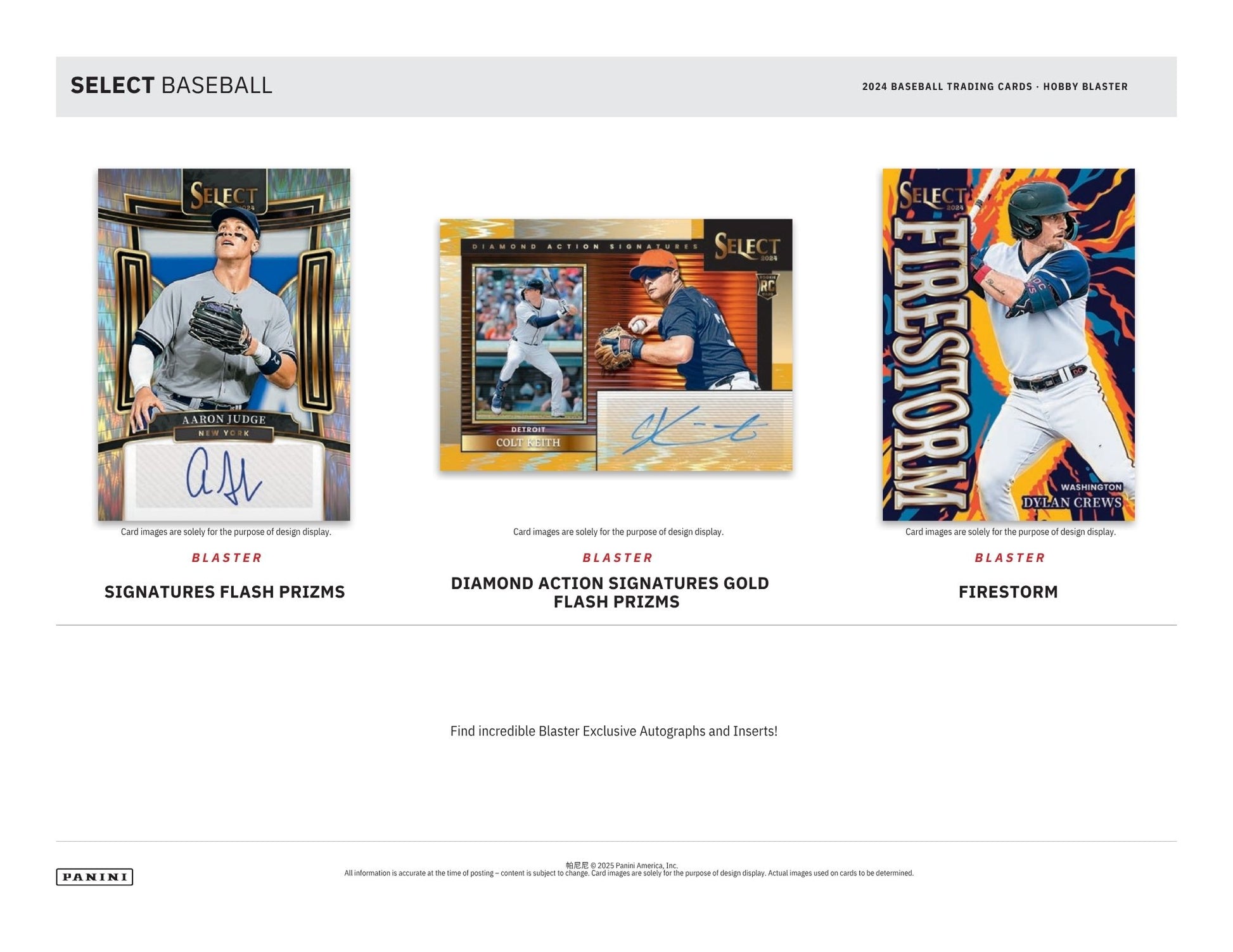 2024 Select Baseball Hobby Blaster