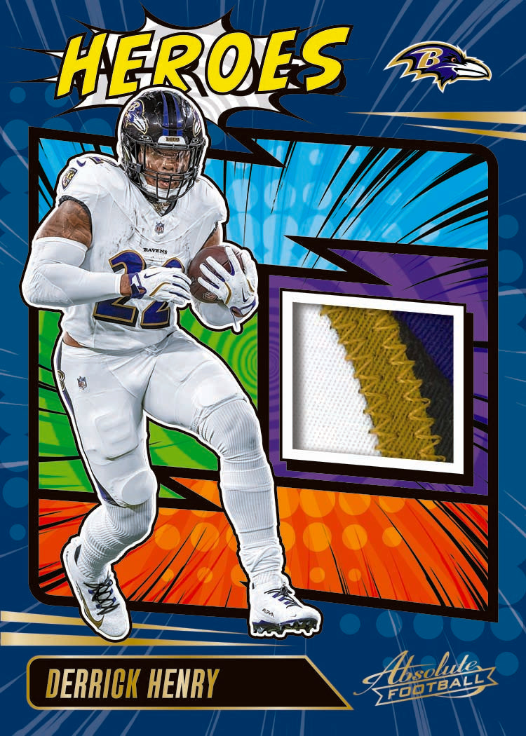 2025 Panini Absolute Football Heroes Derrick Henry