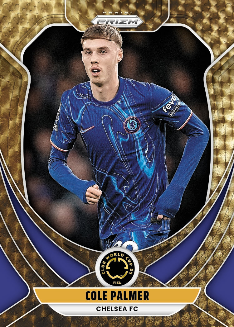 2025 Panini Prizm FIFA Club World Cup Soccer Gold Vinyl