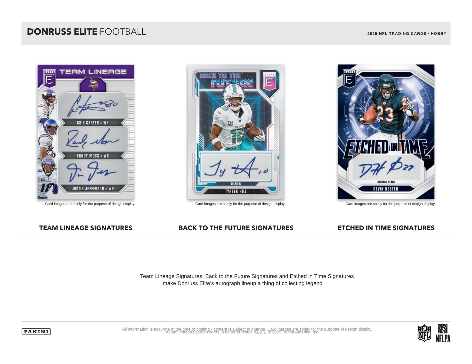 Three Donruss Elite Football trading card packs on a white background