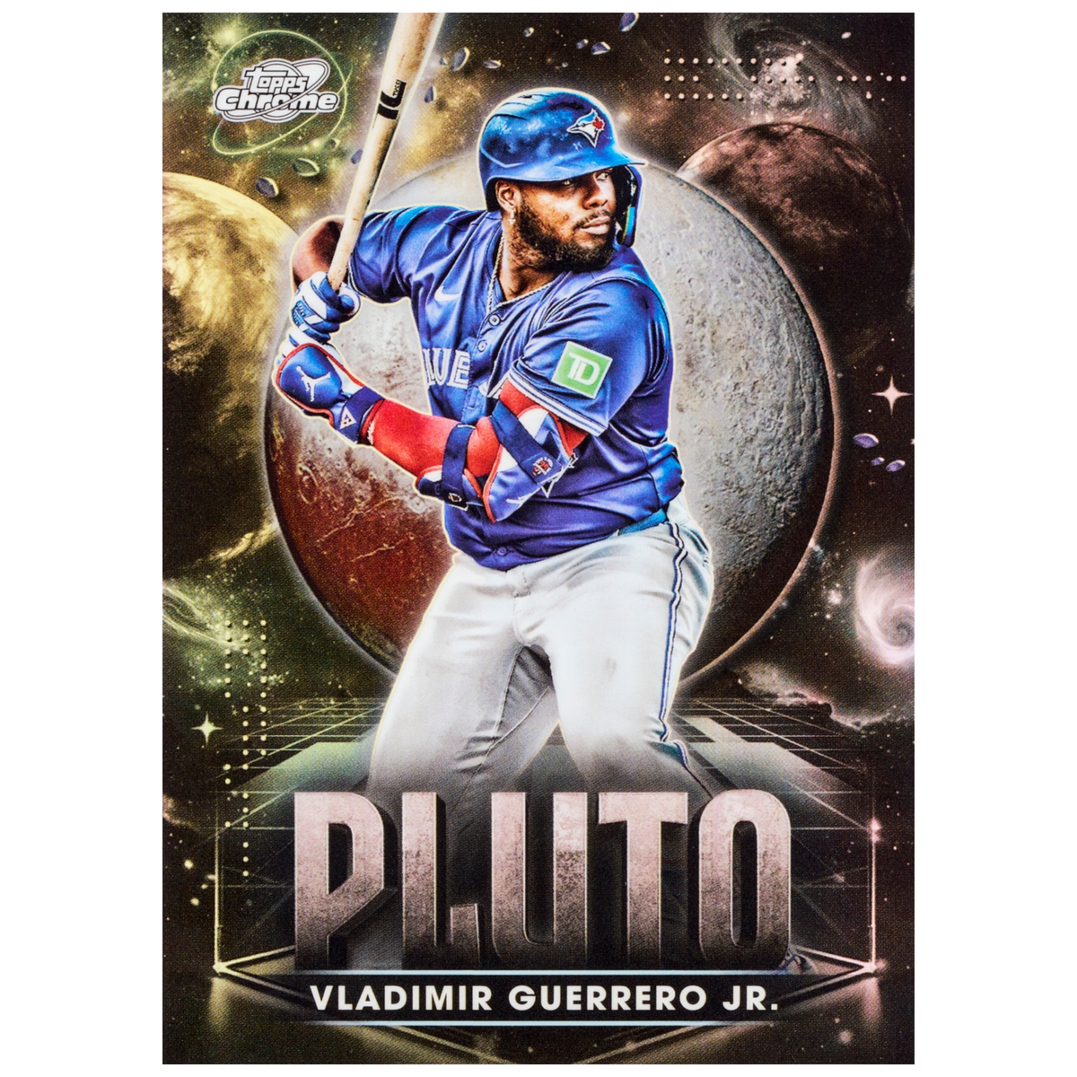 2025 Topps Cosmic Chrome Baseball Pluto Vladimir Guerrero Jr.