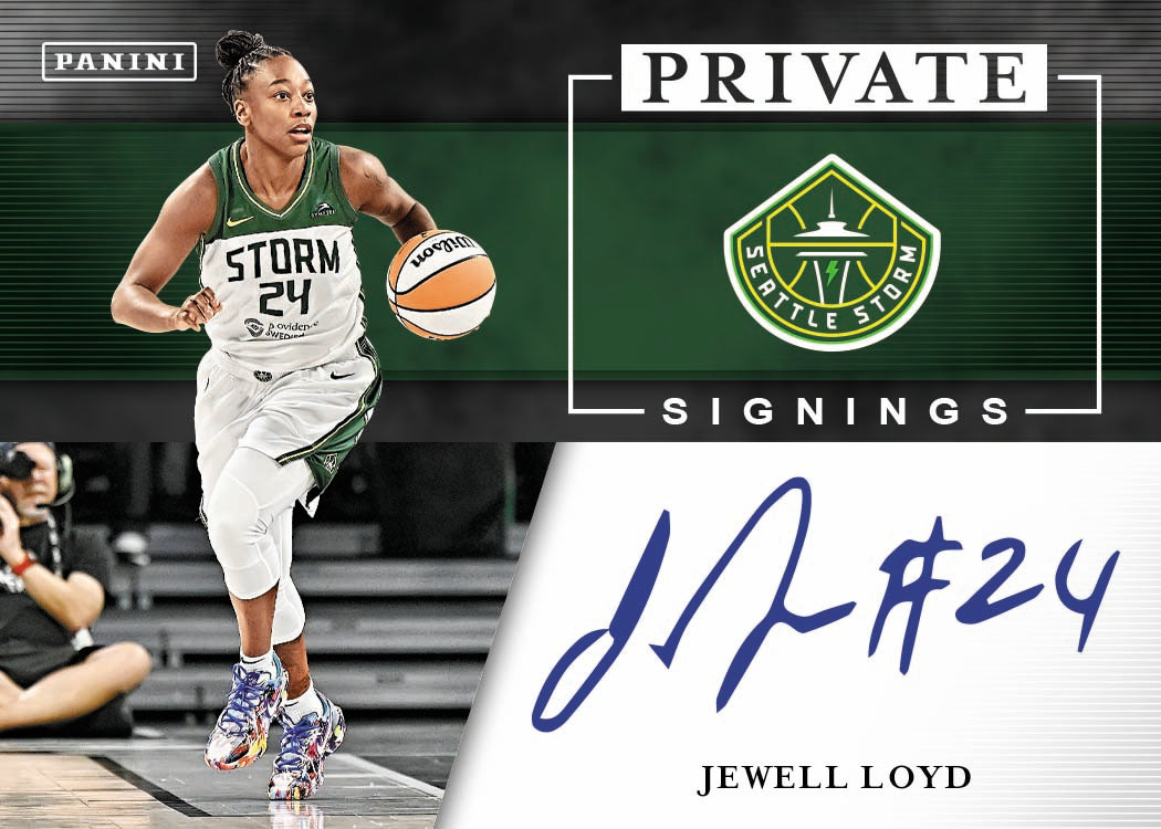 2025 Panini Donruss WNBA Basketball Private Signings Jewell Loyd