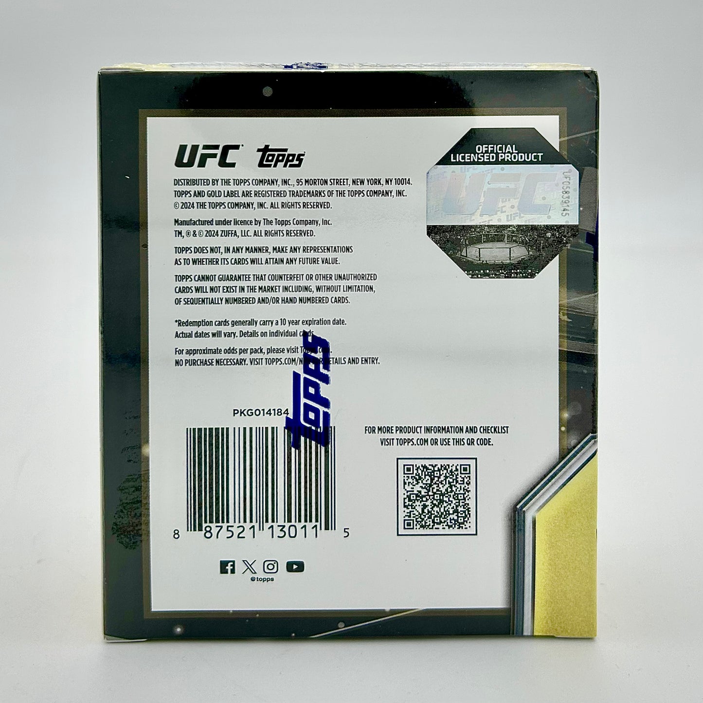 2024 Topps Gold Label UFC Hobby Box