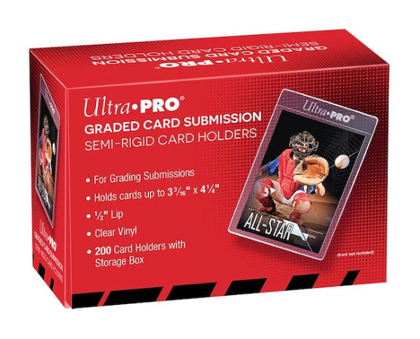 Ultra PRO Semi-Rigid Card Holders for Graded Card Submission