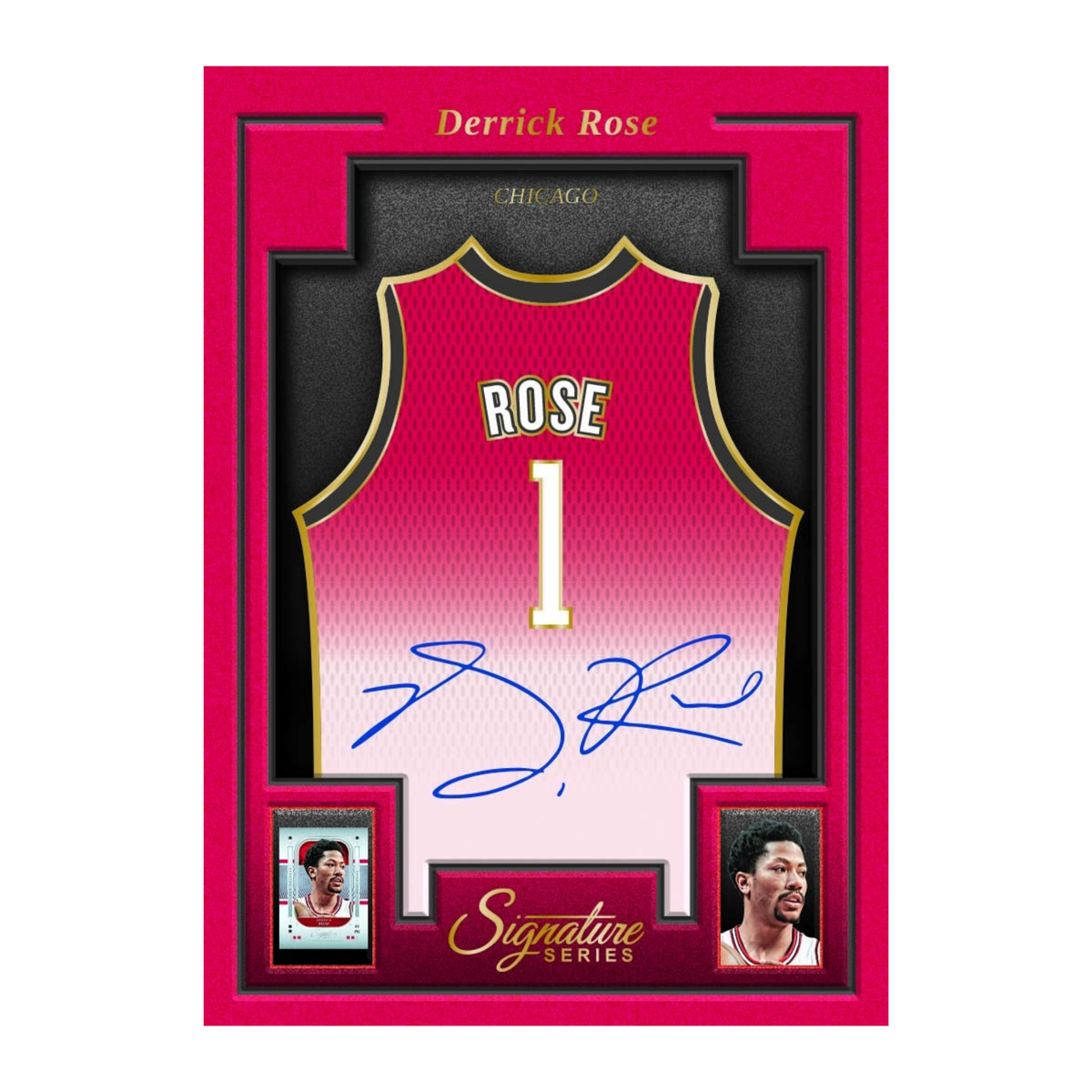 2025-26 Panini Signature Series Basketball Derrick Rose Autograph