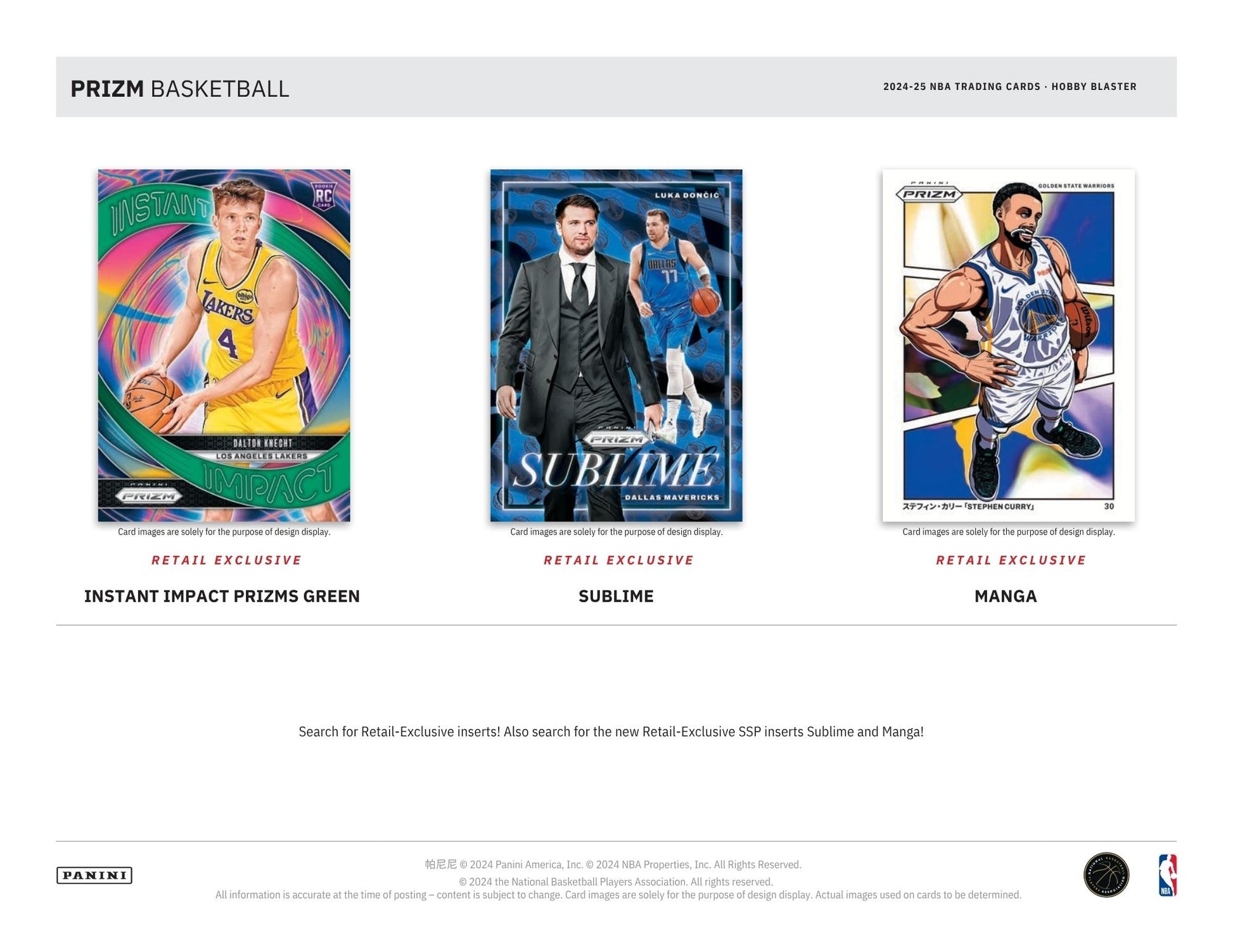 2024-25 Prizm Basketball Hobby Blaster