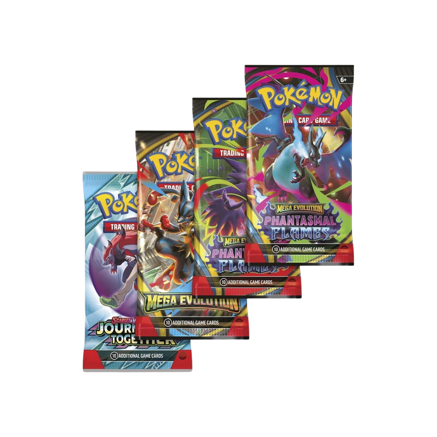 Pokémon Mega Charizard Tin - Inside Packs