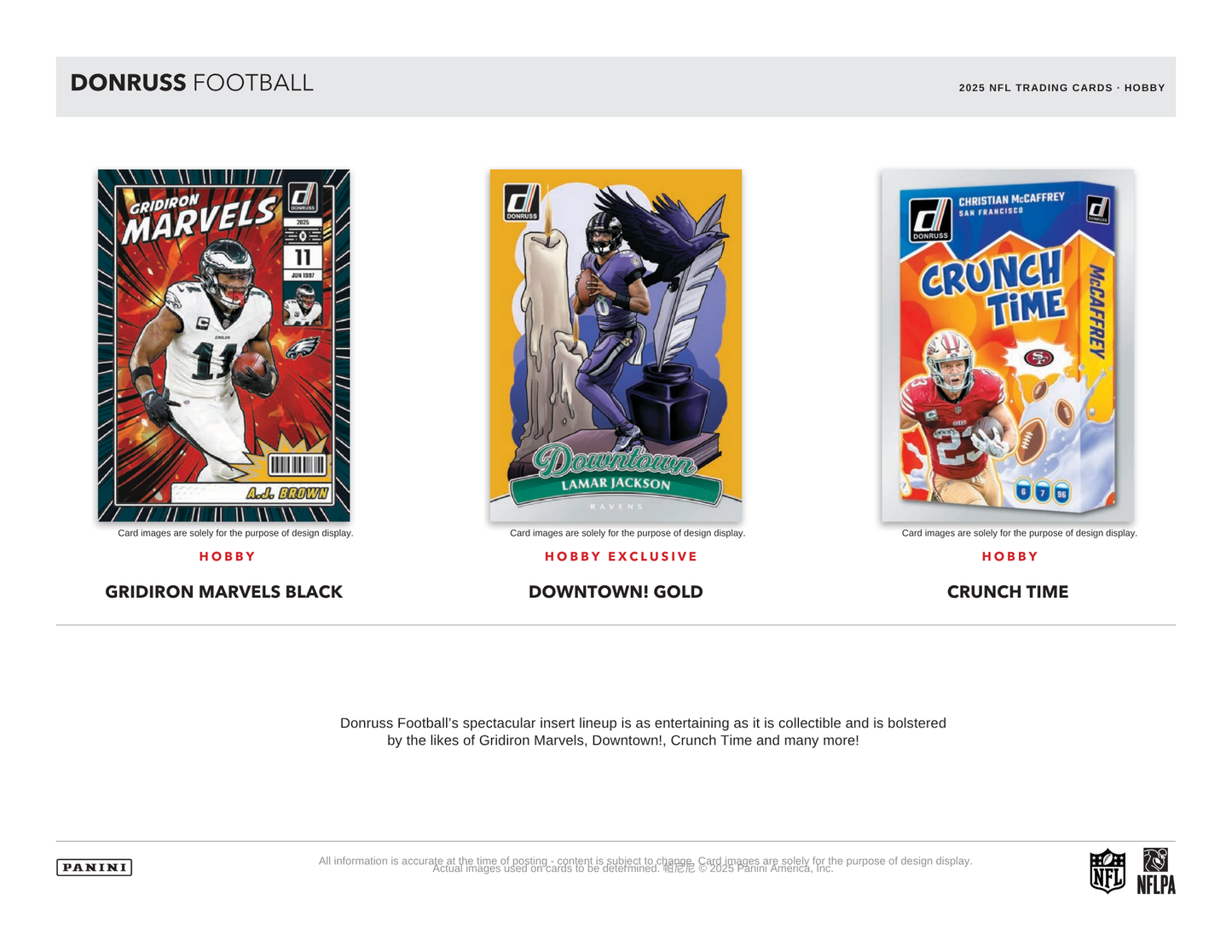 2025 Panini Donruss Football Hobby Box