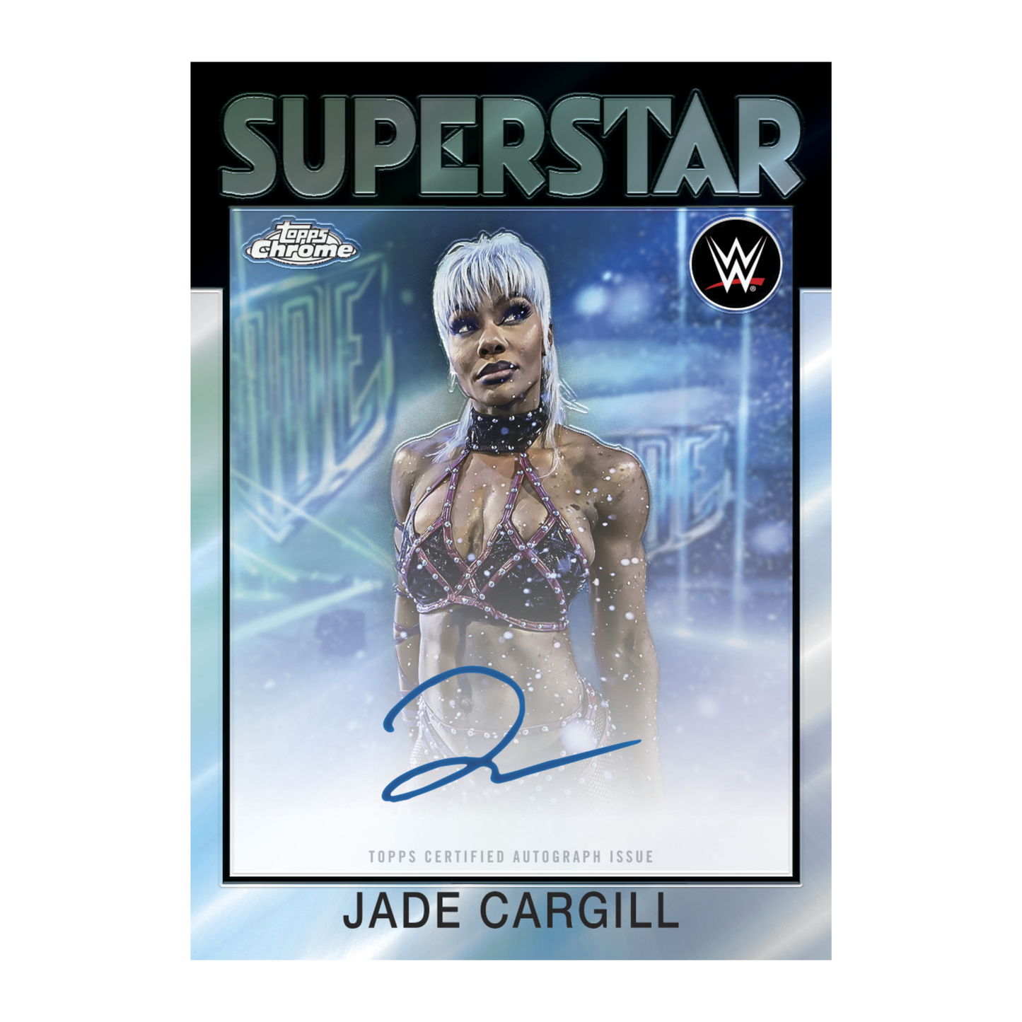 2026 Topps Chrome WWE Superstar Autograph Jade Cargill