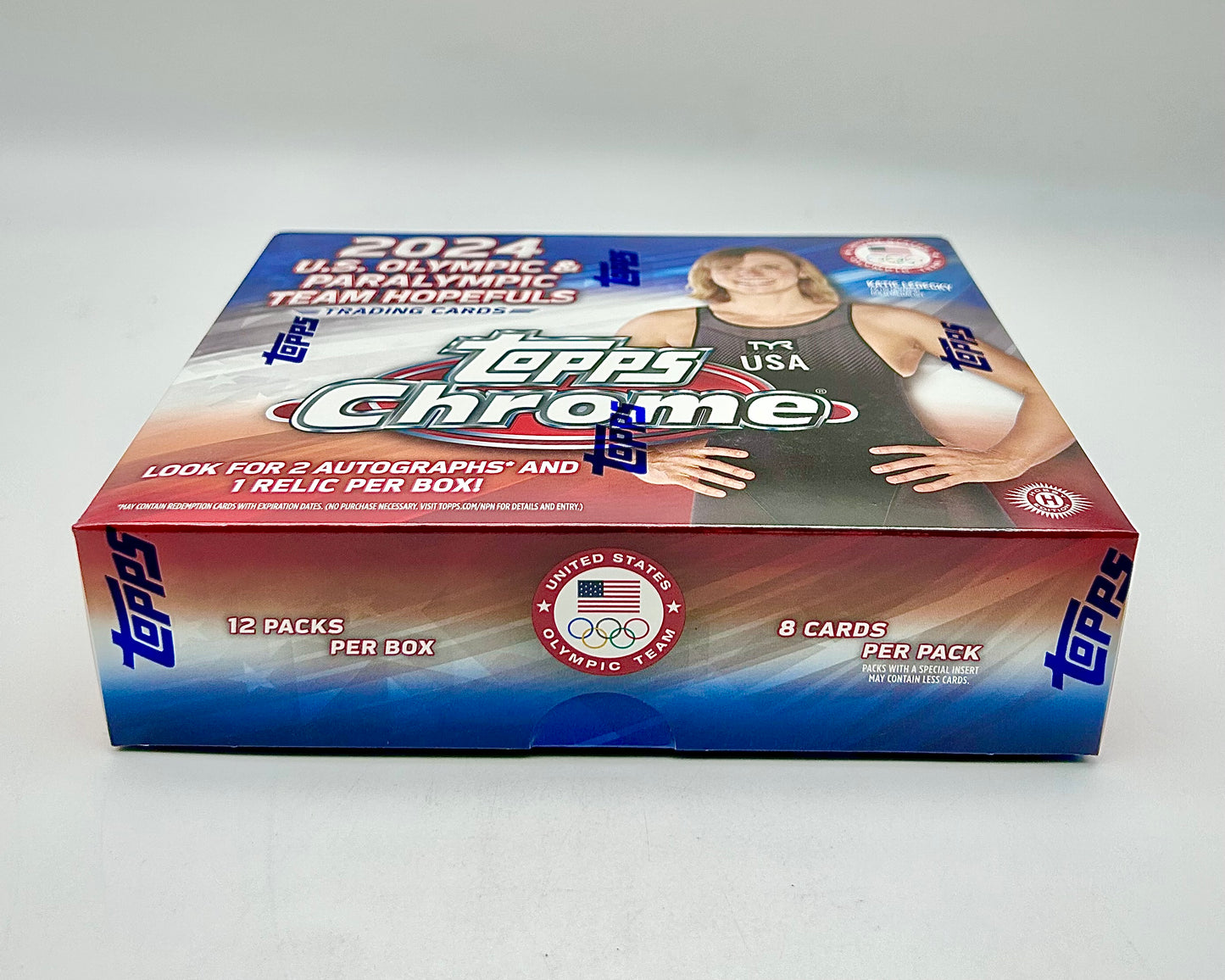 2024 Topps Chrome U.S. Olympic and Paralympic Hopefuls Hobby Box