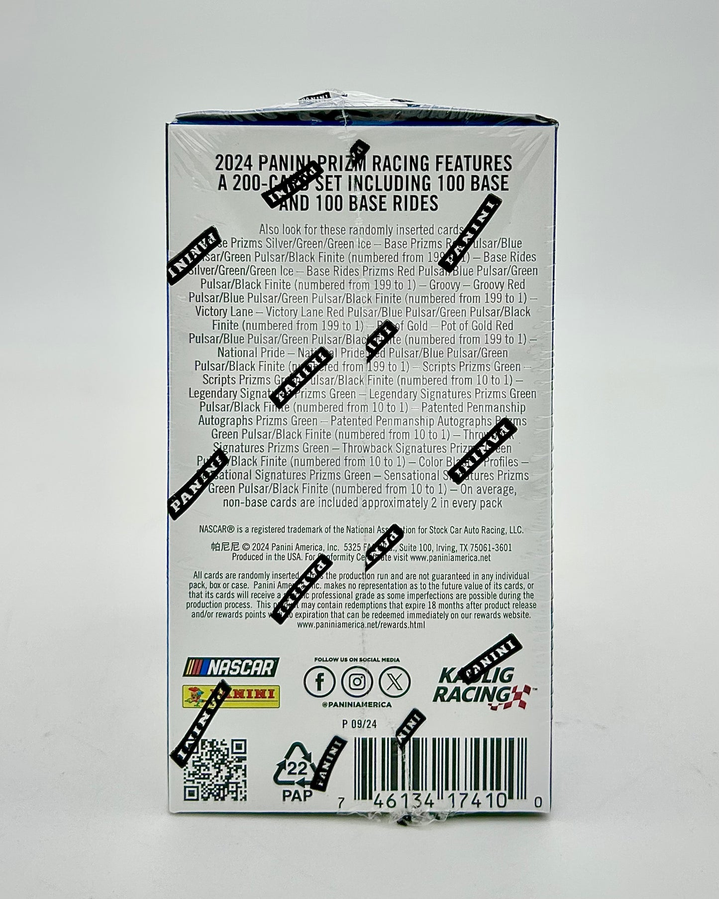 2024 Panini Prizm Racing Hobby Blaster Box