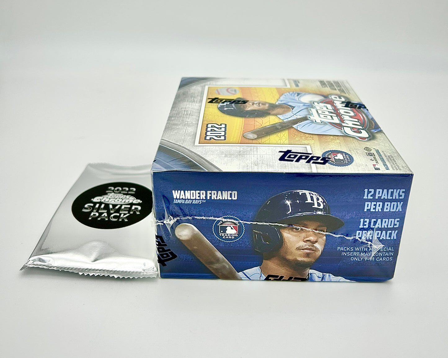 2022 Topps Chrome Baseball Jumbo Hobby Box (with Silver Pack)
