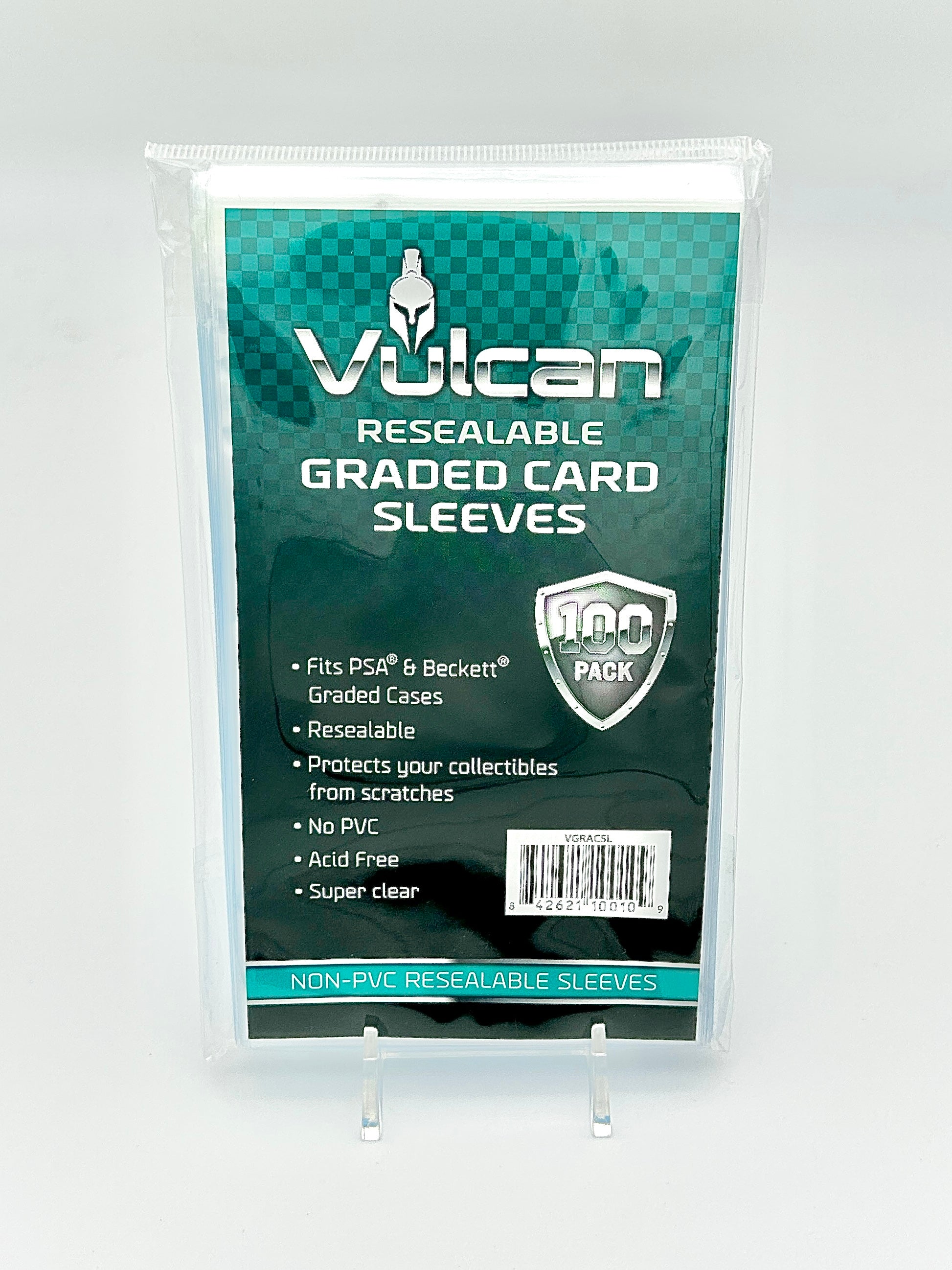 Vulcan: Resealable Graded Card Sleeves (100ct) Vulcan: Resealable Graded Card Sleeves (100ct)