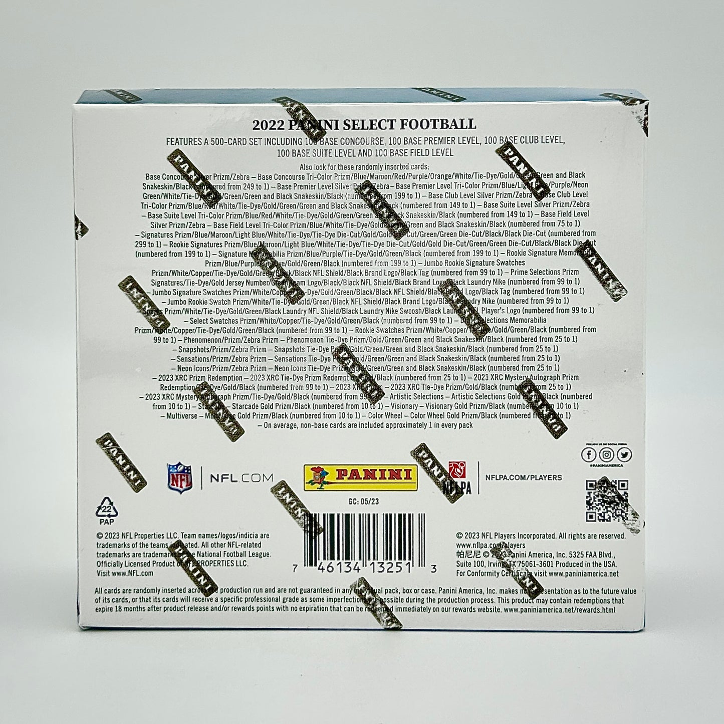 2022 Panini Select Football Hobby Box