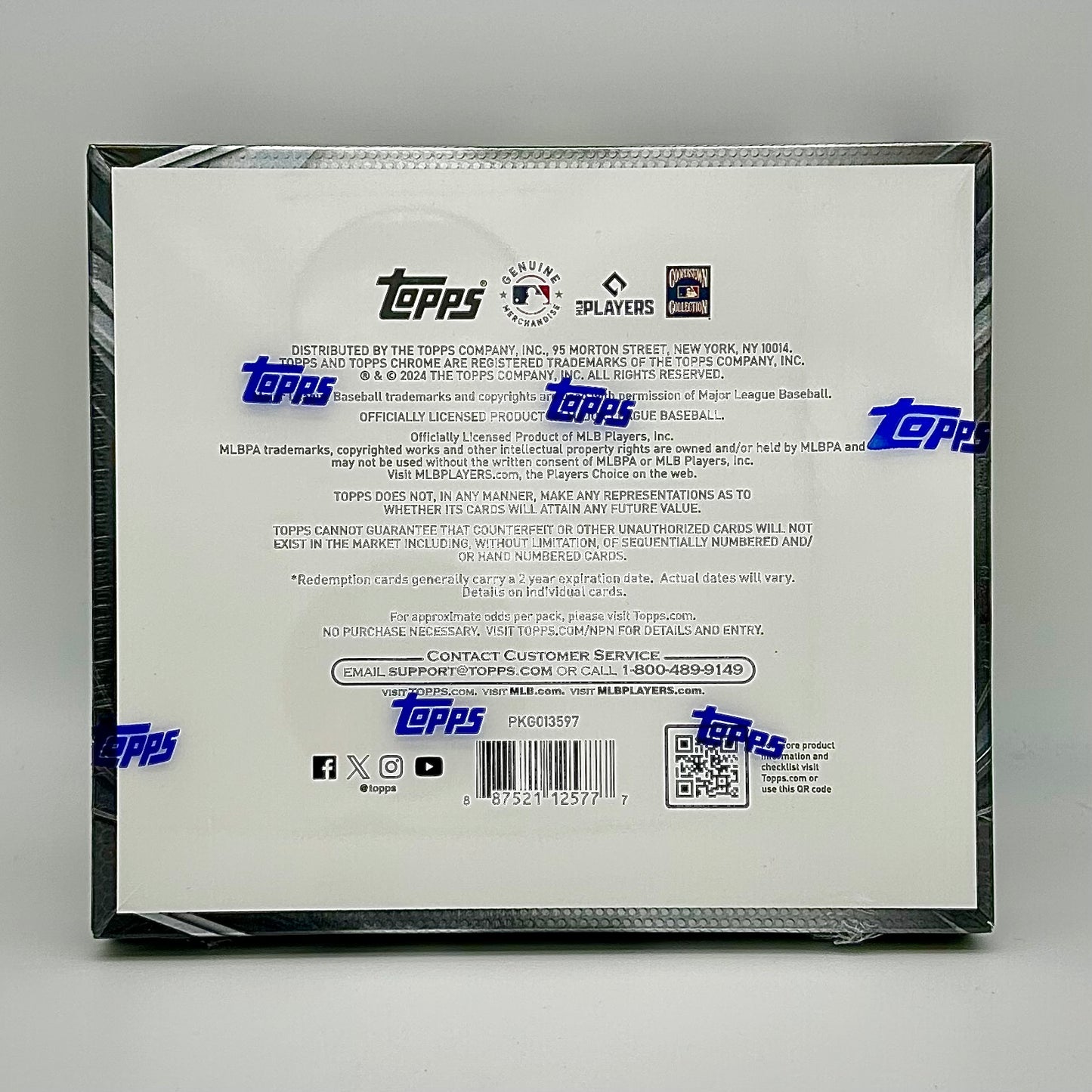 2024 Topps Chrome Black Baseball Hobby Box