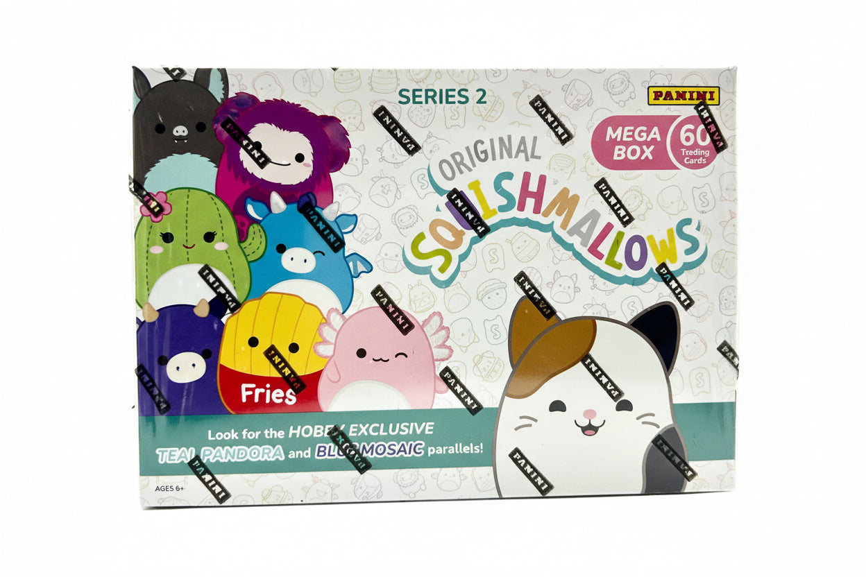 2025 Panini Squishmallows Hobby Mega Box – Trading Cards & Inserts – RL  Sports Cards