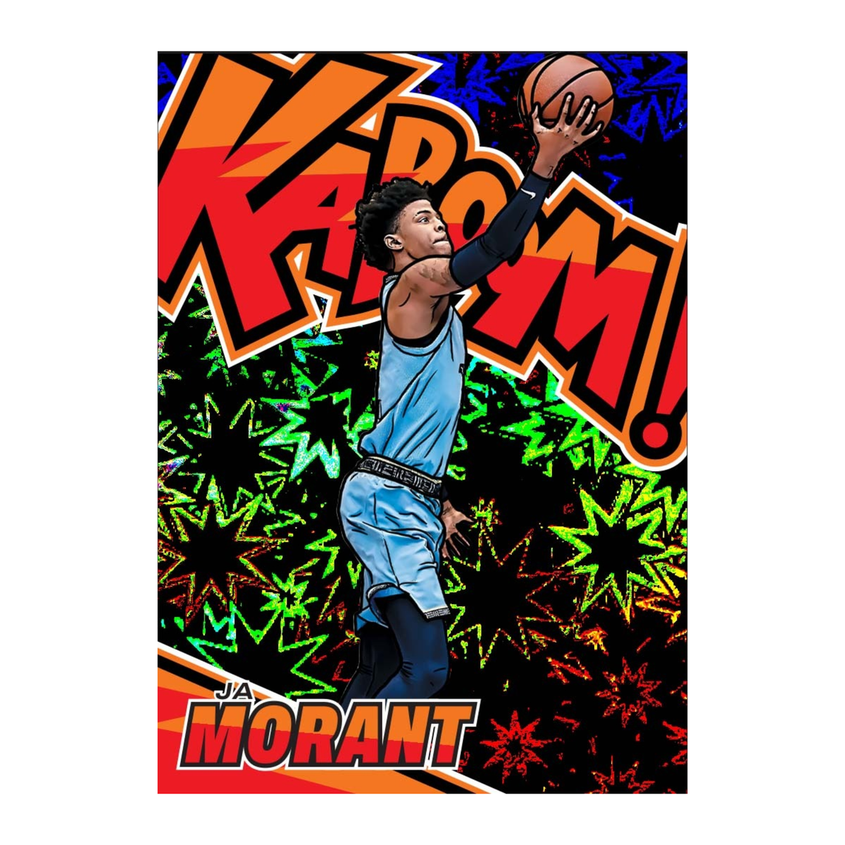 2025-26 Panini Signature Series Basketball Kaboom! Black Ja Morant