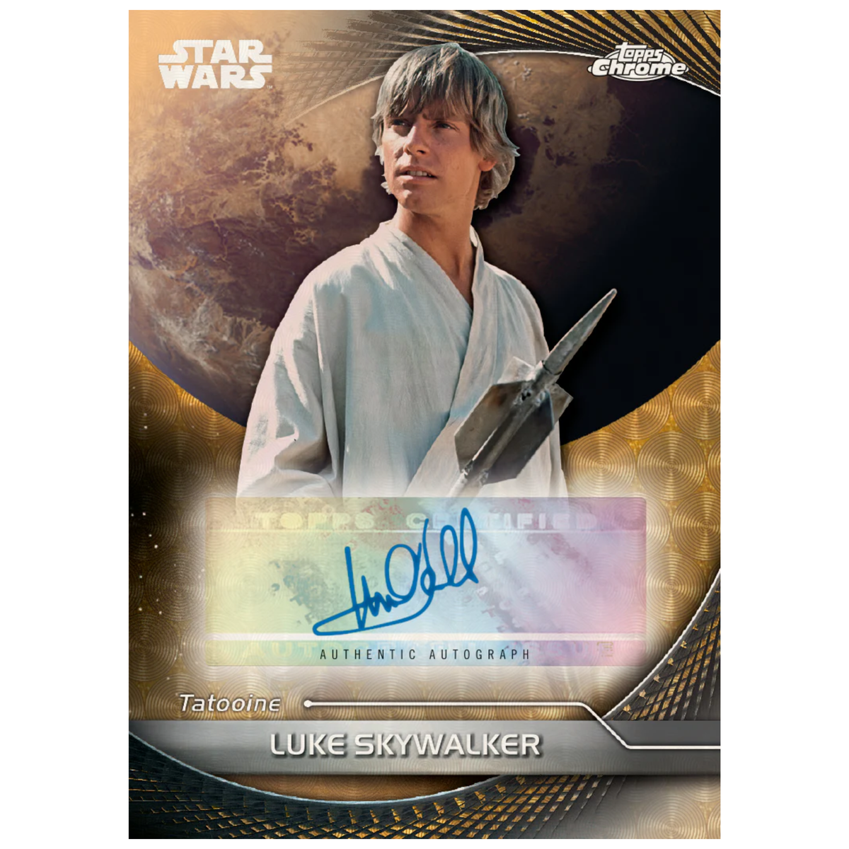 2025 Topps Star Wars Hyperspace Autograph Luke Skywalker