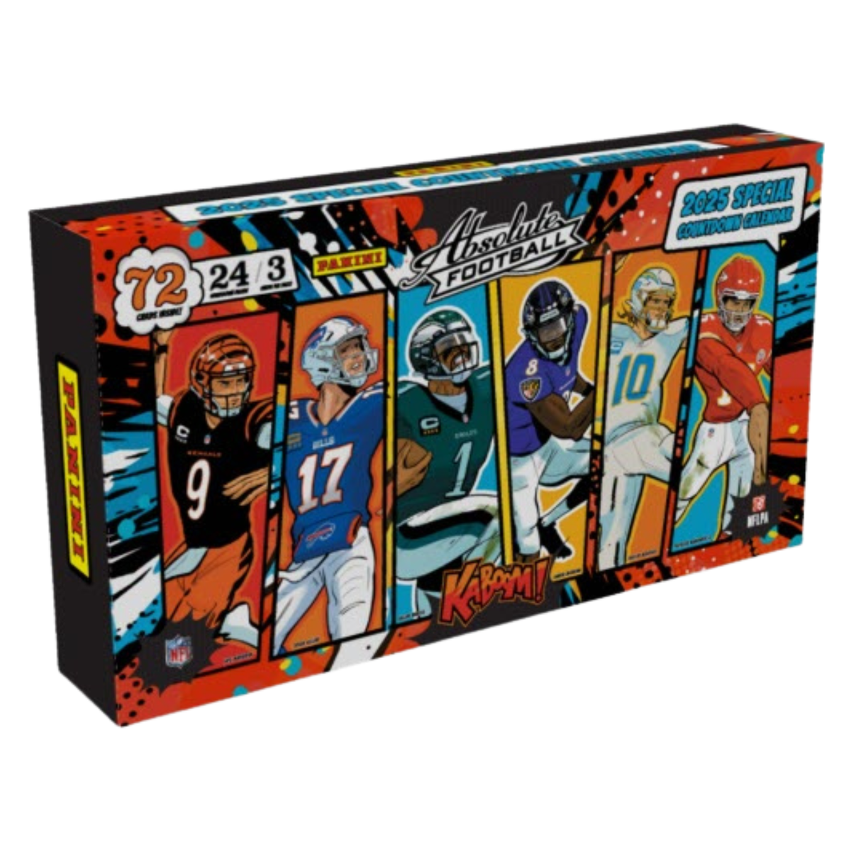 2025 Panini Absolute Football Countdown Calendar