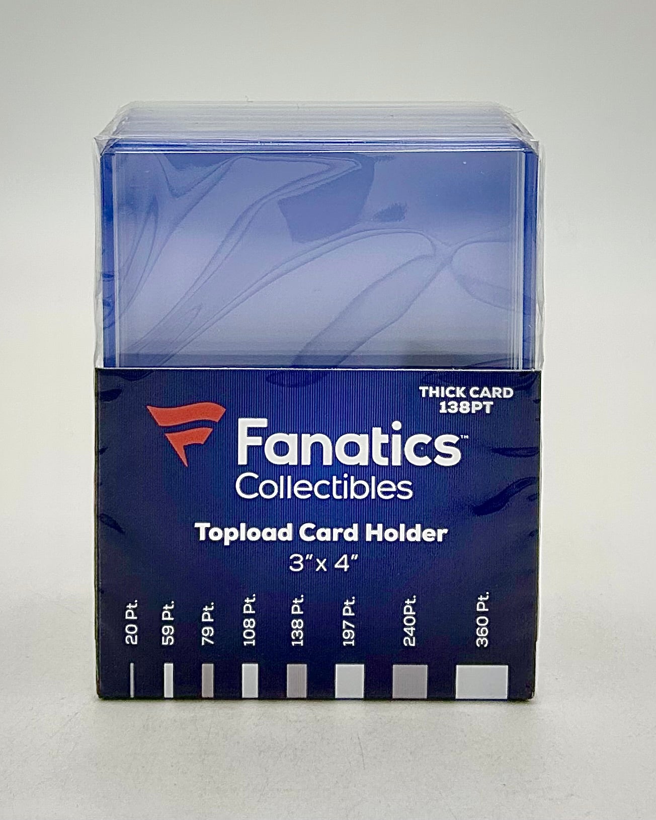 Fanatics 138pt Top Loaders 10 Count