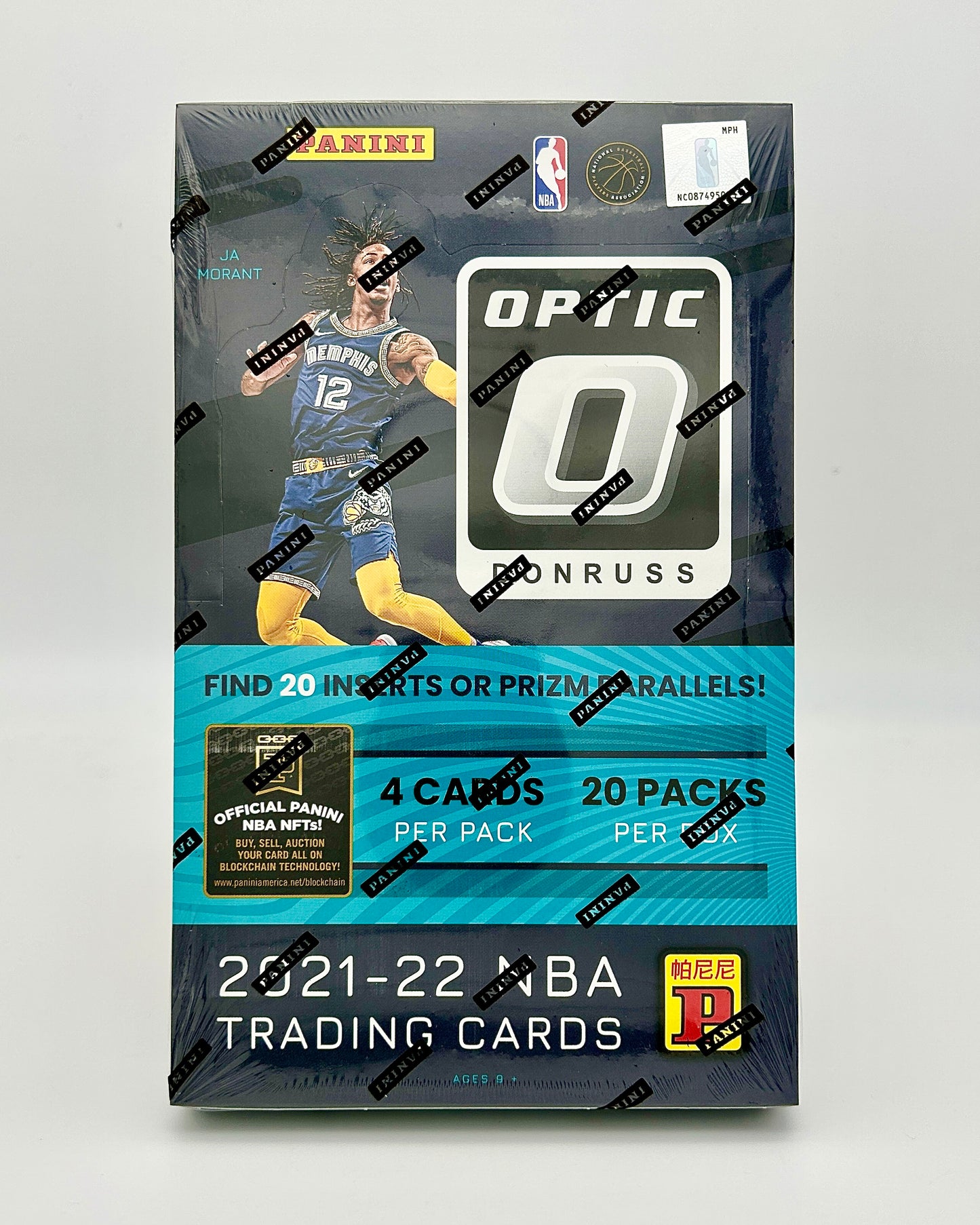 2021-22 Panini Donruss Optic Basketball Asia TMALL Box