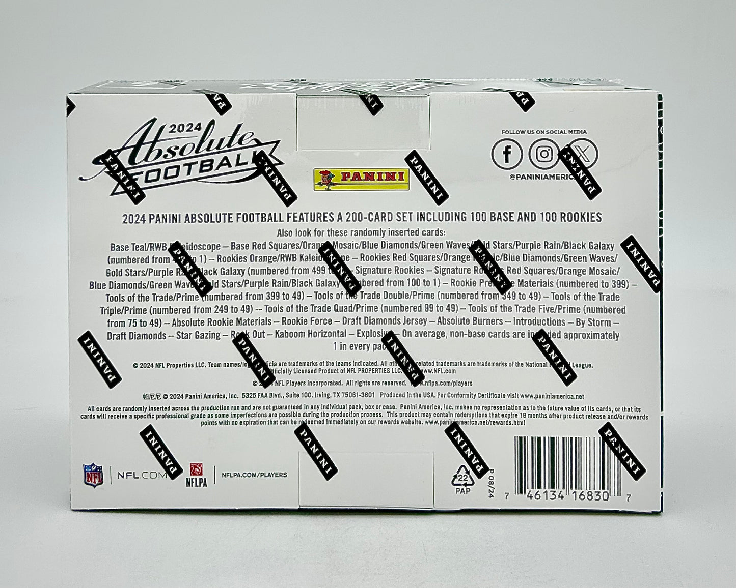 2024 Panini Absolute Football Hobby Mega Box